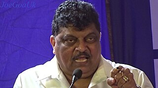 <span class="mw-page-title-main">Churchill Alemao</span> Indian politician (born 1949)