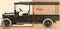 REO Speed Wagon en un anuncio de 1917