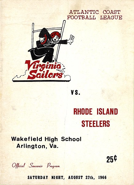 1966 game program