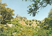 Roccioni a guglia lungo il sentiero Bortigali-Santu Padre.