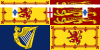 Royal Standard of Prince Arthur, Duke of Connaught and Strathearn (in Scotland) (1917-1942).svg