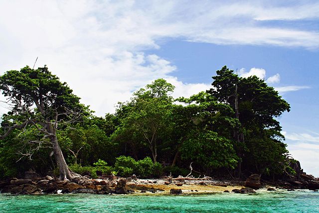 Rubiah Island, one of the islands in Sabang