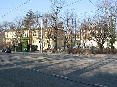 So kommt man zu dem Rudolfinerhaus mit den Öffentlichen - Mehr zum Ort Hier