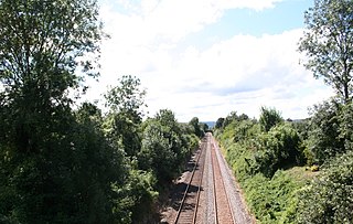 <span class="mw-page-title-main">Rushwick Halt railway station</span> Former railway station in Worcestershire, England