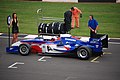 Ryan Dalziel in the Rangers F.C. car at Donington Park (2008)