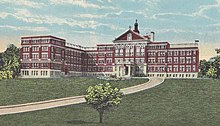 Marywood Academy (then Sacred Heart Academy) c. 1925 Sacred Heart Academy Grand Rapids.jpg