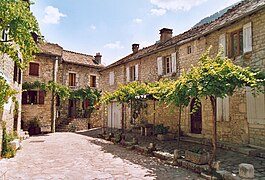 Sainte-Enimie, one of the most beautiful villages of France