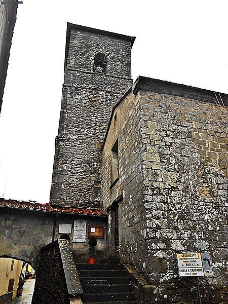 File:San Bartolomeo in Alpi-campanile 1.jpg