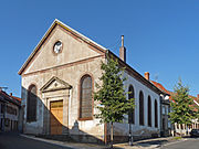 La synagogue reconstruite en 1950.