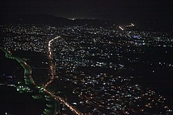 Section of Kandahar at night in 2011.jpg