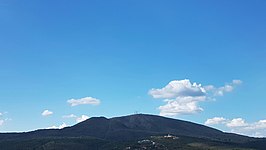 De berg Serra do Elefante in de gemeente Mateus Leme