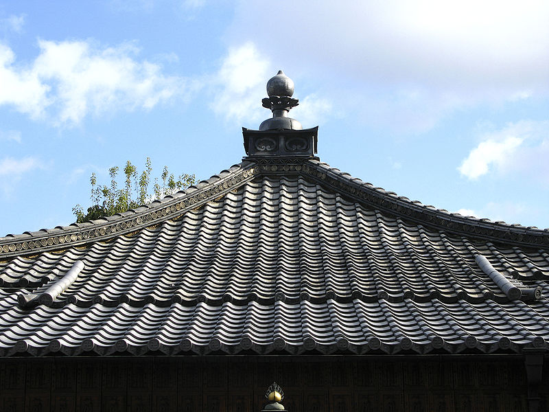 A rooftop in Japan