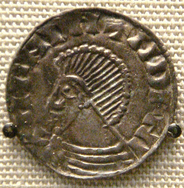 A posthumous "Sihtric" coin from the British Museum, minted at Dublin c. 1050