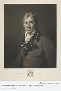 Sir Michael Shaw Stewart, 5th Baronet