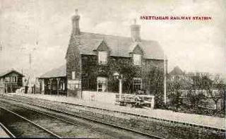 <span class="mw-page-title-main">Snettisham railway station</span> Railway station in North Norfolk, England