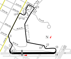 St. Petersburg Street Circuit St. Petersburg street & airport racing circuit.svg