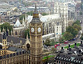 Westminster abadia eta Big Ben erlojua