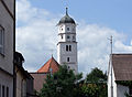 St. Martin vom Rathaus aus gesehen.