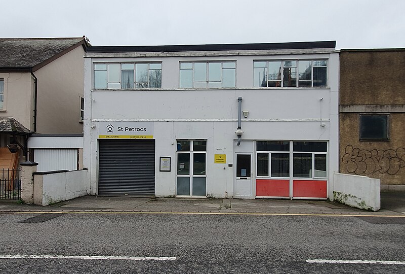 File:St Petroc's building, City Road, Truro, Cornwall - December 2023 (2).jpg