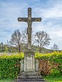 * Nomination Cemetery cross at the cemetery in Stappenbach --Ermell 06:34, 10 May 2024 (UTC) * Promotion  Support Good quality. --Scotch Mist 06:37, 10 May 2024 (UTC)