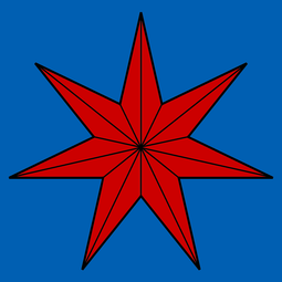 Emblem of the Order Star of the Betlemitani.png