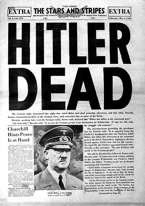 アドルフ・ヒトラー自殺