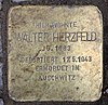 Stolperstein Bamberger Str 27 (Wilmd) Walter Herzfeld.jpg
