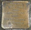 Stolperstein Bornstrasse 14 (Willi Jakob), Hamburg-Rotherbaum.JPG