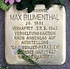 Stolperstein Landshuter Str 35 (Schön) Max Blumenthal.jpg