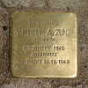 Камень преткновения: Linnestraße 29 Wilhelm A Zunz