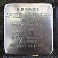 Stolperstein für Arnold Arensberg