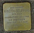 Stolperstein für Annetta Seijffers