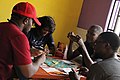 Students of the University of Ilorin Playing games. 03.jpg