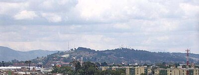 View of the Suba Hills, Bogotá