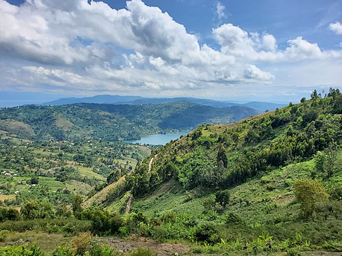 Idjwi Island in Lake Kivu in eastern DRC Photograph: User:Reshlove