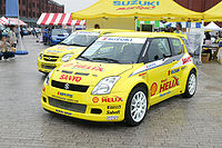2005 Suzuki Swift JWRC rally car