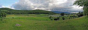 Lika landscape near Švica