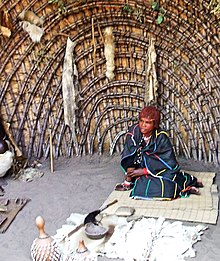 Zulu shaman and medicine women. Traditional African medicine is comparable with Traditional Chinese medicine, although much knowledge got lost after the introduction of Islam and Christianity. Swaziland- la cuisine du Shaman Zoulou ( Chamanisme) (2).jpg