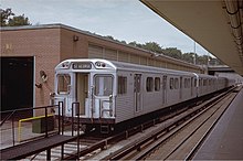 A H1 subway car built for the Toronto Transit Commission