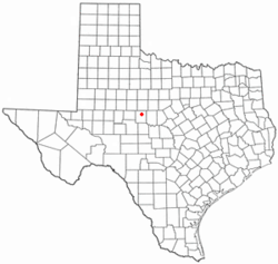 Standort von Winters, Texas