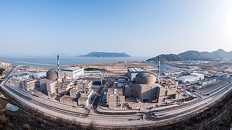 An image of the Taishan Nuclear Power Plant