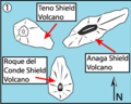 Stage One: Miocene shield volcanoes