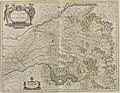 Joan Blaeu, Territorio di Bergamo, Atlas Maior, vol 9, map 20, 1667