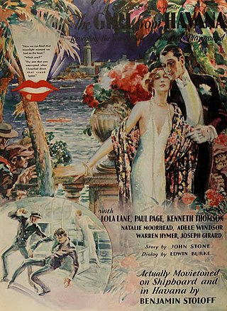 <i>The Girl from Havana</i> 1929 film