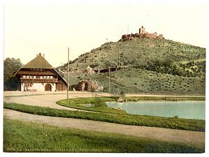 The Lauterberg with Swartzwald House, Karlsruhe, Baden, Germany-LCCN2002713594.jpg