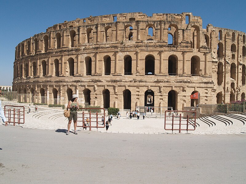 File:The Roman Amphitheatre at el-Djem (IX) (5617770198).jpg