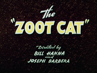 <i>The Zoot Cat</i> 1944 animated short film directed by Joseph Barbera