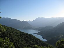 View of Lake Mornos and Mount Giona from the village. Thea.JPG