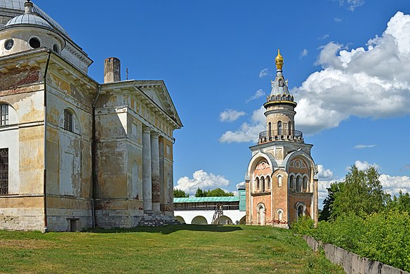 63. Свечная башня Борисоглебского монастыря, Торжок Автор — Ludvig14