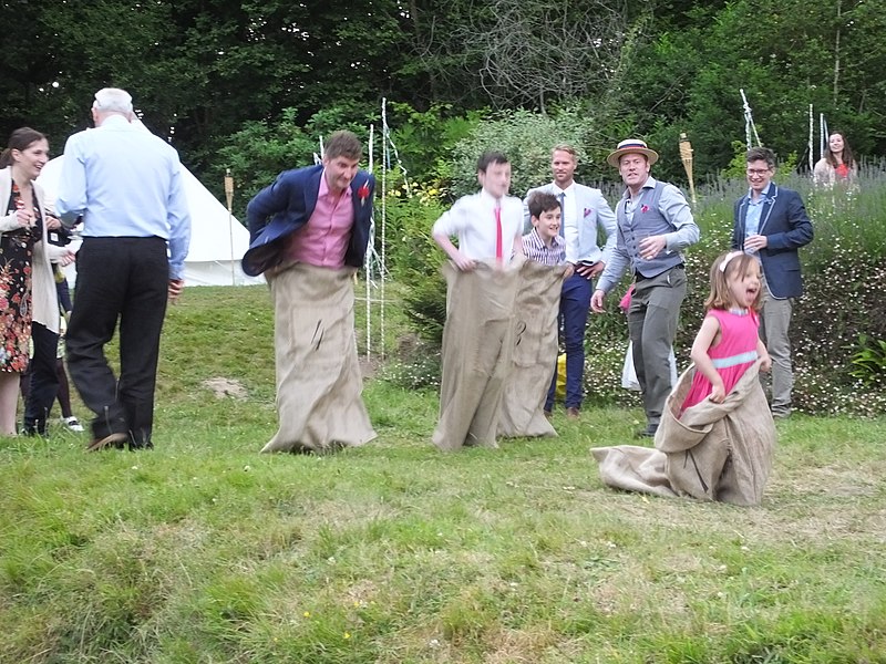 File:Traditional sack race at Monkton Wyld 7439.JPG